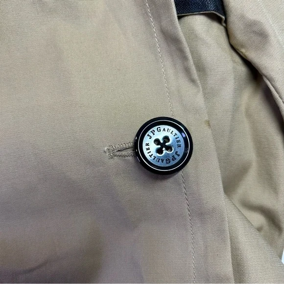 Jean Paul Gaultier x Target Women’s Trench Coat, Beige, Tan. Size M. - Picture 7 of 14